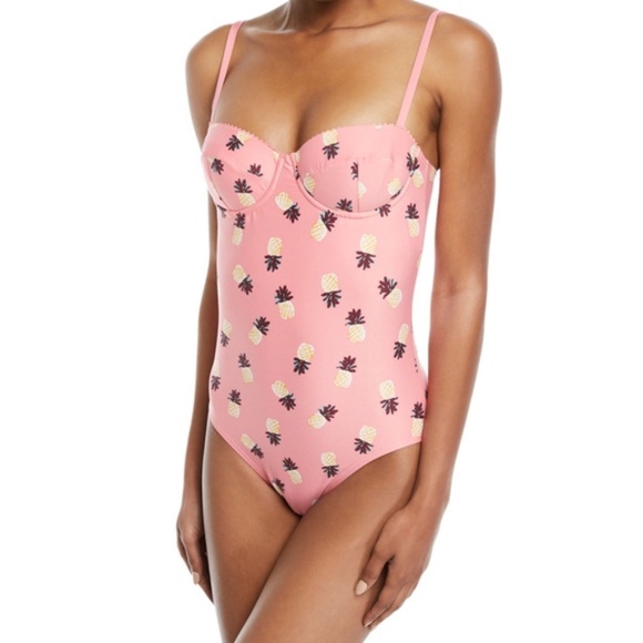 Kate Spade Swim Kate Spade Pineapple Onepiece Swimsuit Nwt Poshmark